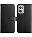 Zwart Echt Leder Bookcase Hoesje voor de OnePlus Nord CE 2 5G