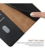 Zwart Echt Leder Bookcase Hoesje voor de OnePlus Nord CE 2 5G