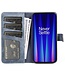 Turquoise Design Bookcase Hoesje voor de OnePlus Nord CE 2 5G
