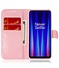 Roze Design Bookcase Hoesje voor de OnePlus Nord CE 2 5G