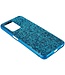 Blauw Glitter Hybride Hoesje voor de OnePlus Nord CE 2 5G