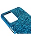 Blauw Glitter Hybride Hoesje voor de OnePlus Nord CE 2 5G