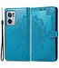 Blauw Mandala Bookcase Hoesje voor de OnePlus Nord CE 2 5G