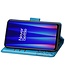Blauw Vlinder Bookcase Hoesje voor de OnePlus Nord CE 2 5G