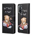 Don't Touch My Phone Bookcase Hoesje voor de Samsung Galaxy A33