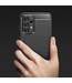 Blauw Carbon Textuur TPU Hoesje voor de Samsung Galaxy A33