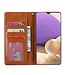 Wijnrood Pasjeshouder Bookcase Hoesje voor de Samsung Galaxy A33
