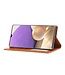 Wijnrood Pasjeshouder Bookcase Hoesje voor de Samsung Galaxy A33