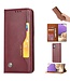 Wijnrood Pasjeshouder Bookcase Hoesje voor de Samsung Galaxy A33