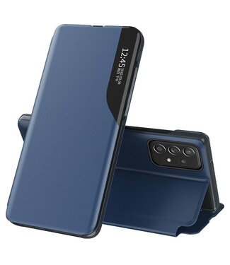Blauw Venster Bookcase Hoesje Samsung Galaxy A33