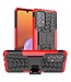 Rood Bandenprofiel Hybride Hoesje voor de Samsung Galaxy A33