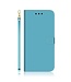Blauw Mirror Bookcase Hoesje voor de Samsung Galaxy A33