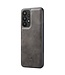 Grijs Splitleer Bookcase Hoesje voor de Samsung Galaxy A33
