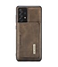 Koffiebruin 2-in-1 Pasjeshouder Hoesje voor de Samsung Galaxy A33