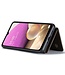 Koffiebruin 2-in-1 Pasjeshouder Hoesje voor de Samsung Galaxy A33