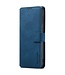 Blauw Retro Bookcase Hoesje voor de Samsung Galaxy A33