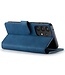 Blauw Retro Bookcase Hoesje voor de Samsung Galaxy A33