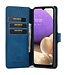 DG.Ming Blauw Retro Bookcase Hoesje voor de Samsung Galaxy A33
