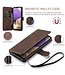 Koffiebruin Retro Bookcase Hoesje voor de Samsung Galaxy A33