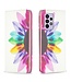 Kleurrijke Zonnebloem Bookcase Hoesje voor de Samsung Galaxy A33
