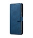 DG.Ming Blauw Retro Bookcase Hoesje voor de Samsung Galaxy A33