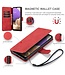 Rood Retro Bookcase Hoesje voor de Samsung Galaxy A33
