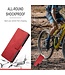 Rood Retro Bookcase Hoesje voor de Samsung Galaxy A33