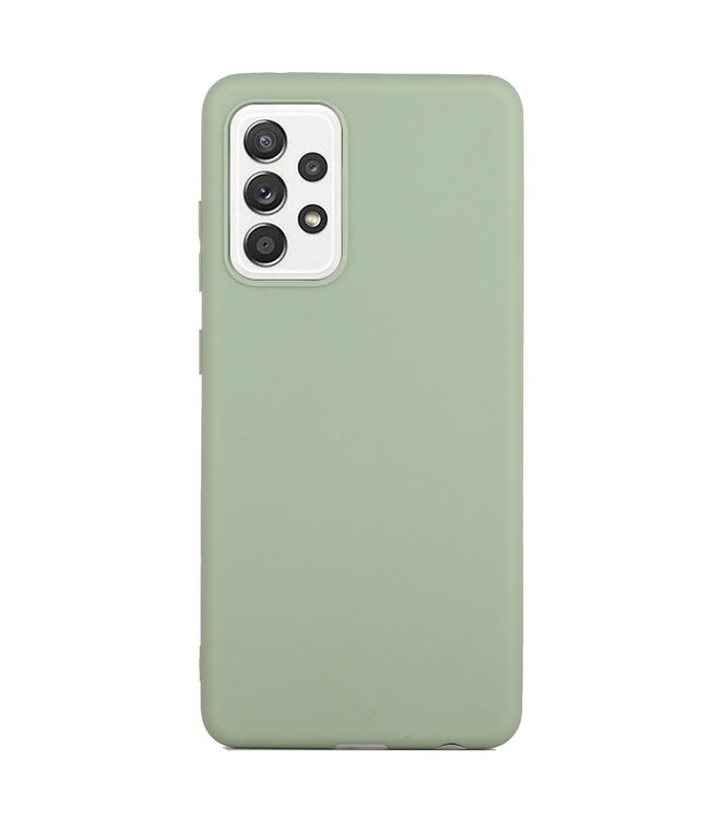 Groen Effen TPU Hoesje voor de Samsung Galaxy A33