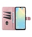 Azns Rosegoud Elegant Bookcase Hoesje voor de Samsung Galaxy A33