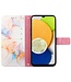 YB Kleurrijk Marmer Bookcase Hoesje voor de Samsung Galaxy A33