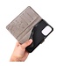 Grijs-bruin Vlnder Design Bookcase Hoesje voor de Samsung Galaxy A33