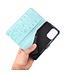 Cyaan Vlnder Design Bookcase Hoesje voor de Samsung Galaxy A33