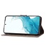Grijs-bruin Vlnder Design Bookcase Hoesje voor de Samsung Galaxy A33