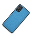 Blauw Stoffen Hybride Hoesje voor de Samsung Galaxy A33