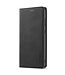 LC.IMEEKE Zwart Stijlvol Bookcase Hoesje voor de Samsung Galaxy A33