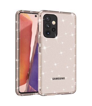 Goud Glitter Hybride Hoesje Samsung Galaxy A33