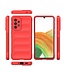 Rood Modern TPU Hoesje voor de Samsung Galaxy A33