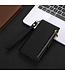 Zwart Litchee Bookcase Hoesje met Rits voor de Samsung Galaxy A33