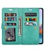 Groen Bookcase Hoesje met Rits voor de Samsung Galaxy A33