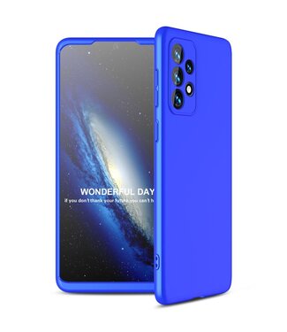 GKK Blauw Mat Hardcase Hoesje Samsung Galaxy A33