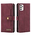Case Craft Bordeaux Rood Bookcase Hoesje voor de Samsung Galaxy A33