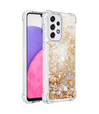 Goud Glitter TPU Hoesje Samsung Galaxy A33