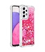 Roze Glitter TPU Hoesje voor de Samsung Galaxy A33