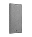 Vili DMX Grijs Stoffen Bookcase Hoesje voor de Samsung Galaxy A33
