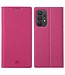 Vili DMX Roze Stoffen Bookcase Hoesje voor de Samsung Galaxy A33