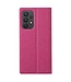 Vili DMX Roze Stoffen Bookcase Hoesje voor de Samsung Galaxy A33