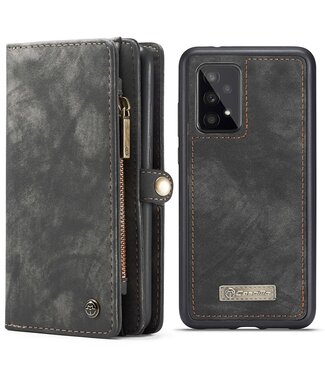 CaseMe Zwart 2-in-1 Wallet Hoesje Samsung Galaxy A33