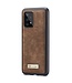 Bruin 2-in-1 Wallet Hoesje voor de Samsung Galaxy A33