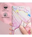 YB Roze Marmer Bookcase Hoesje voor de Samsung Galaxy A33