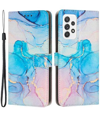 Marble Bookcase Hoesje Samsung Galaxy A33